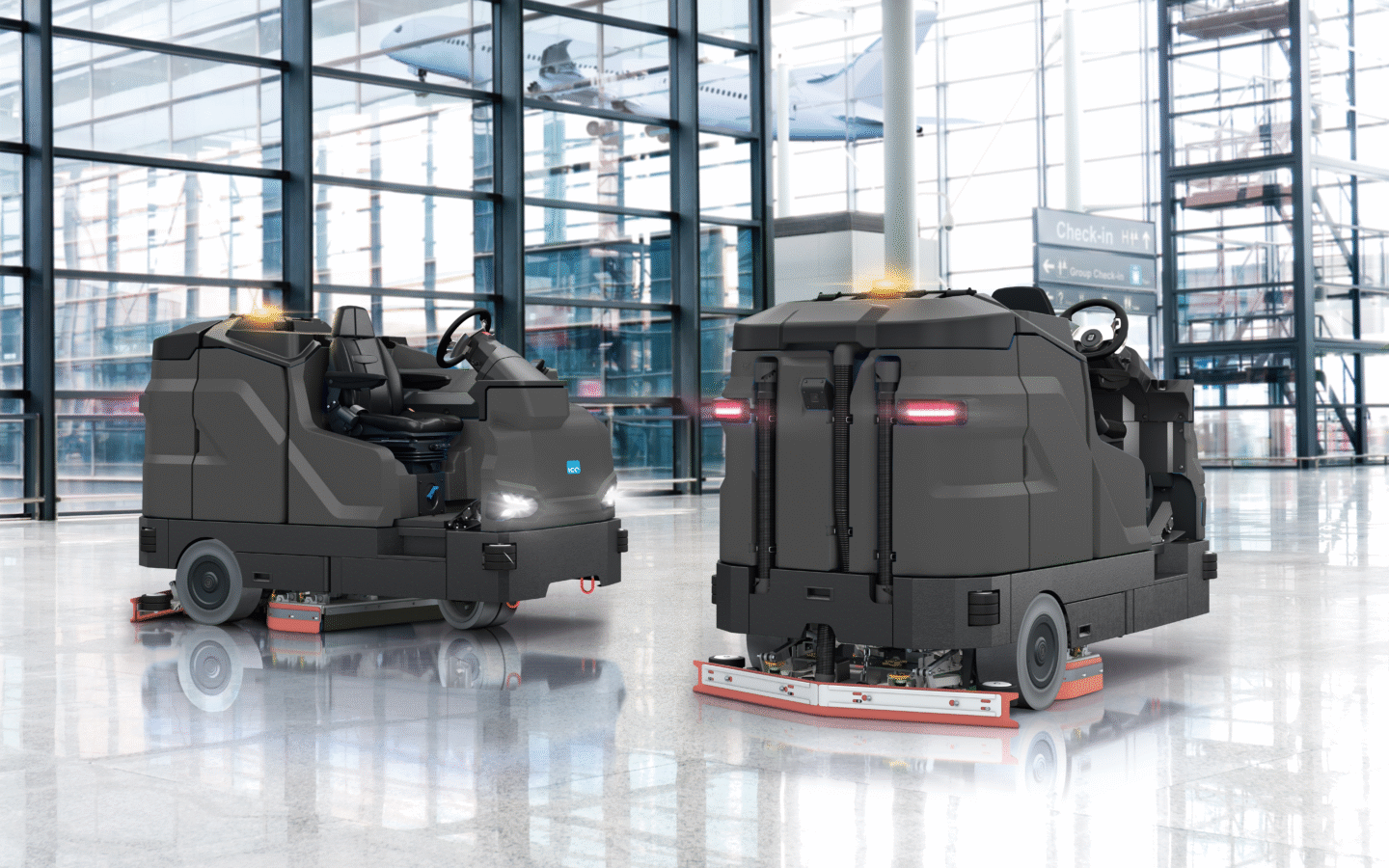 Airport and Transport Cleaning GMG machines
