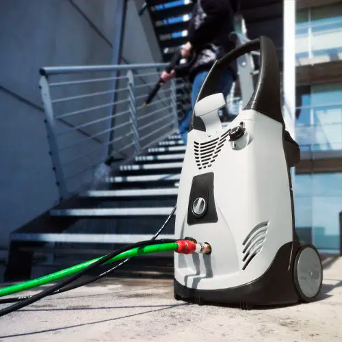 Pressure washer on a range of different surfaces